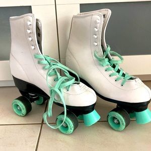 Seven roller skates